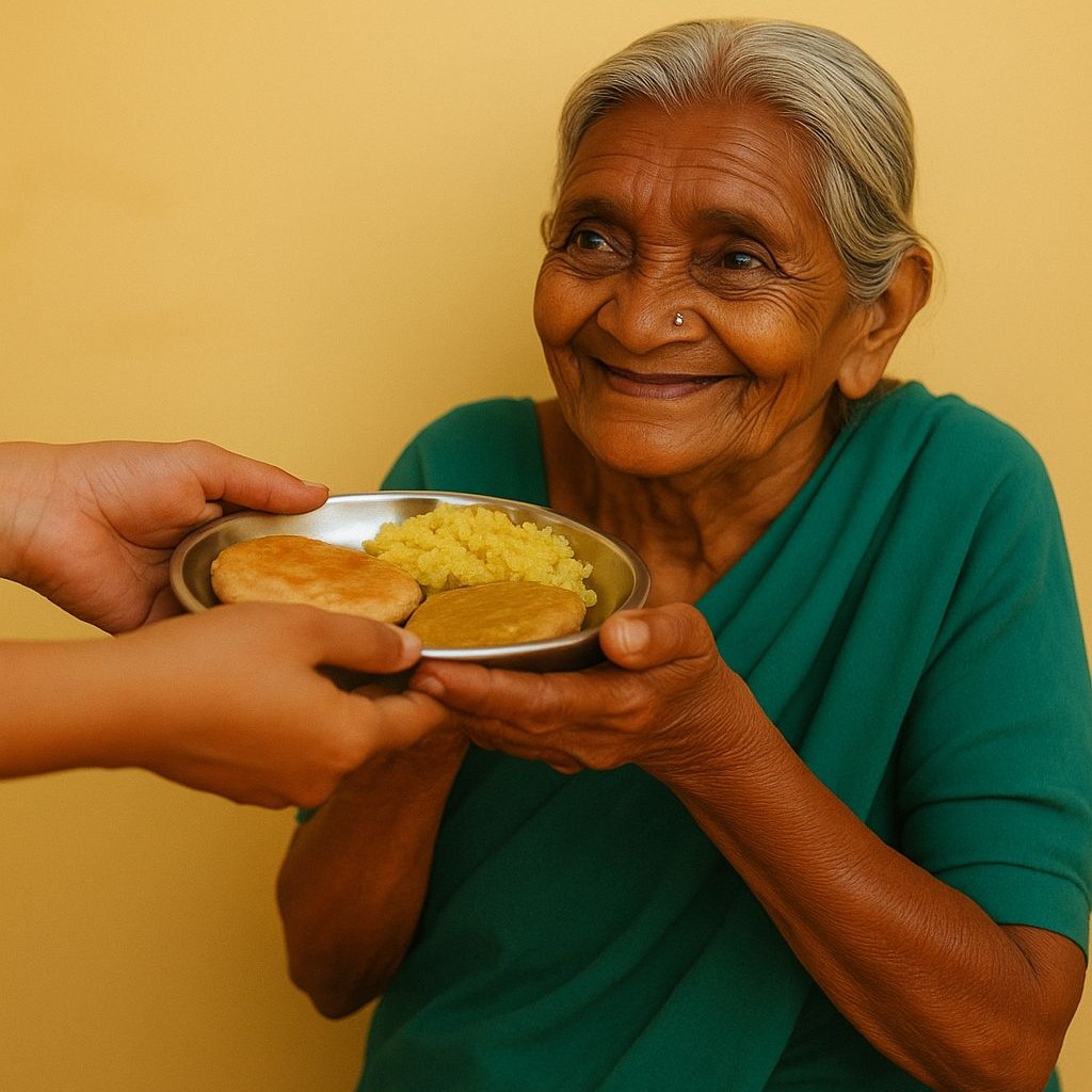 Remembrance charity drive distributing meals and essentials